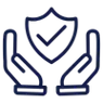 AVA-Shared Responsibility-Two Hands Icon with a Shield in the Center